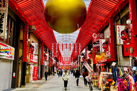 Nagoya: Kannon Temple ＆ Osu District Street Food Guided Tour Group Tour