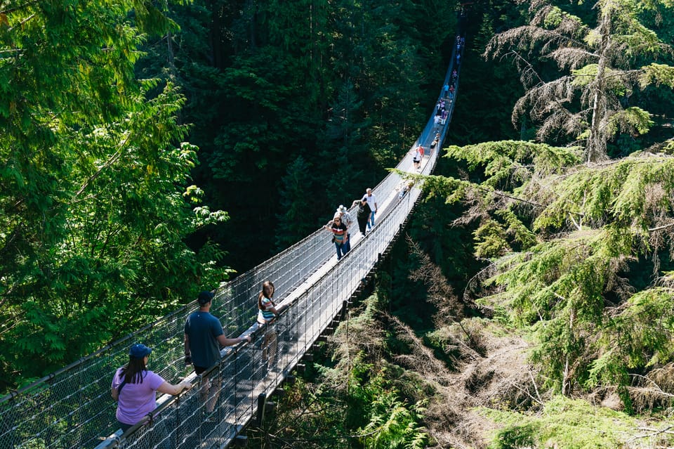 Vancouver: Floatplane e Capilano Suspension Bridge Combo