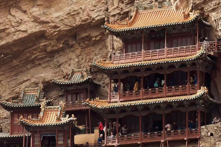 Shanxi: Hanging Temple Scenic Area Entry Ticket (Ground)