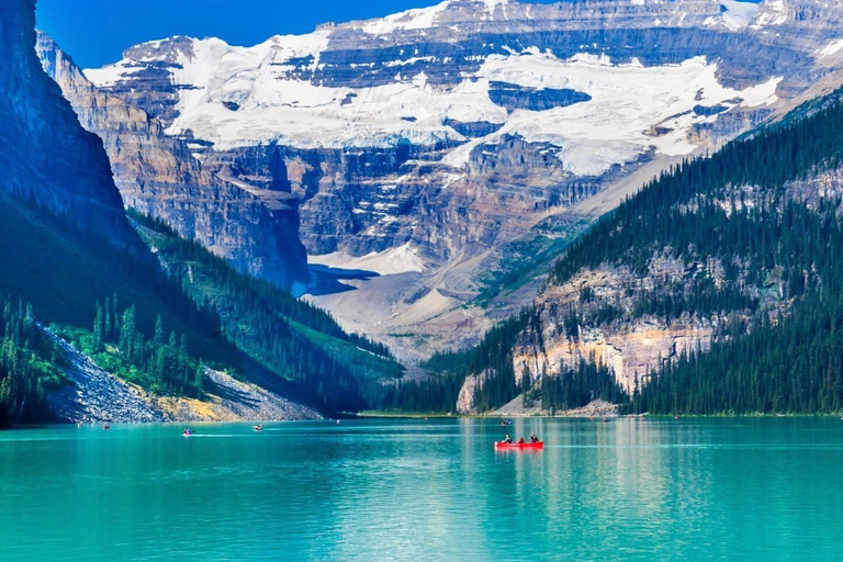 Navetta per il Moraine Lake e il Lake Louise da Banff