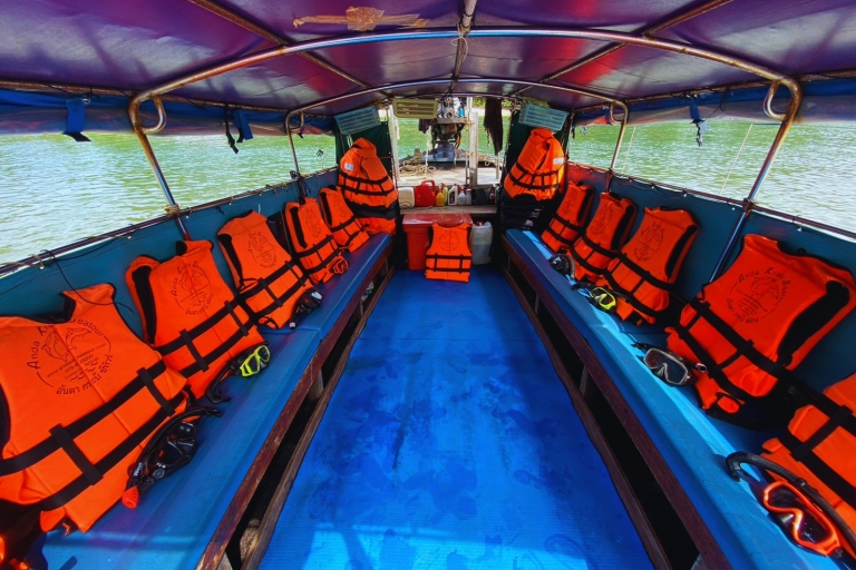 Krabi: tour en bote de cola larga por 4 islas con picnicViaje de medio día