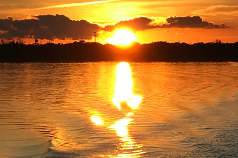 Winter Haven: Chain of Lakes Sunset Cruise with Guide Two Hour Sunset Cruise