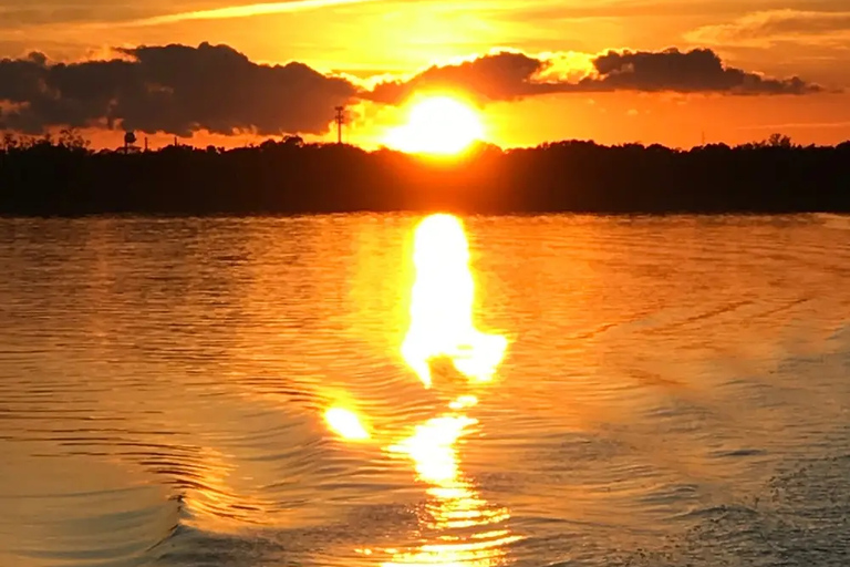 Winter Haven: Chain of Lakes Sunset Cruise with Guide Two Hour Sunset Cruise
