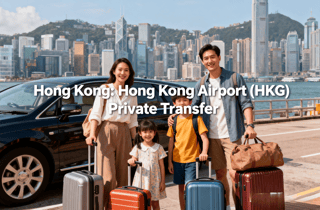 Hongkong: Hongkong Flughafen (HKG) Privater Transfer