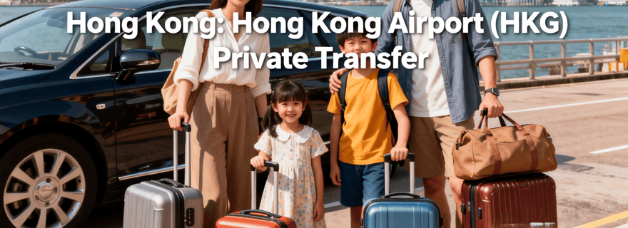 Hong Kong: Trasferimento privato all'aeroporto di Hong Kong (HKG)