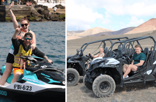 PACK DUO Lanzarote: Buggy und Jet Ski Abenteuer