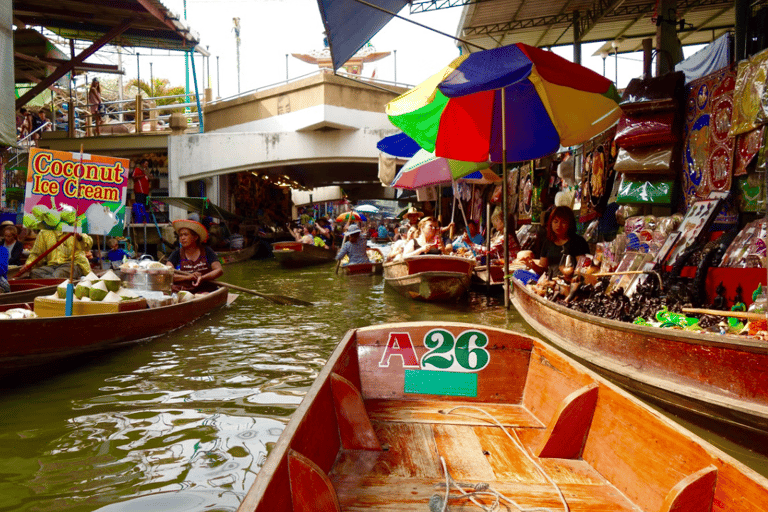 Pattaya Floating Market Ticket Admission Ticket + One-Way Rowing Boat