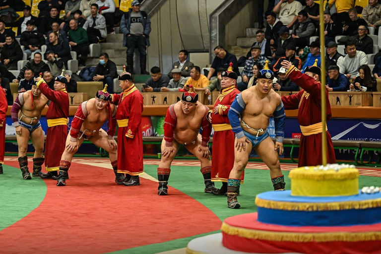 Ulaanbaatar: Mongolian Bökh Wrestling Tournament Experience Option 1: Standard seat