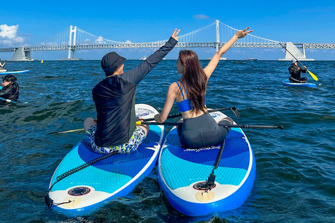 Busan: Gwangalli Beach Stand-Up Paddleboard Experience DAY SUP (Adult + Children under 10 years old or under 145cm)