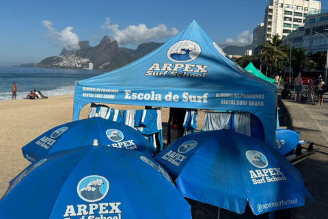 Rio de Janeiro: Surf school with all materials included Surf lessons: Ipanema and Copacabana rivers