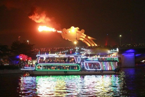 Da Nang: Han-Fluss-Kreuzfahrt und Champa-TanzDa Nang: Kreuzfahrt zur Drachenbrücken-Show aus Feuer und Wasser