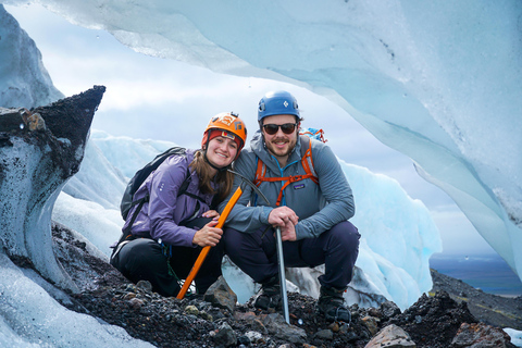 Islândia: Caminhada no glaciar Vatnajokull e visita a uma gruta de geloIslândia: caminhada no glaciar Vatnajokull e visita a uma gruta de gelo