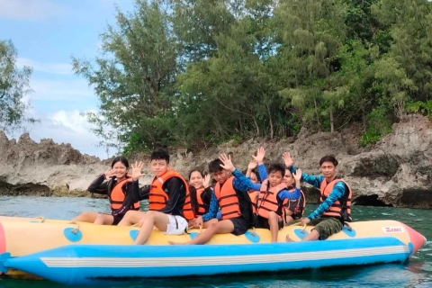 Tour en bateau de bananes à Boracay