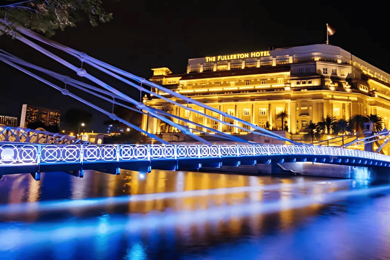 Tour noturno de assinatura: Passeio pela Marina com provas de comidaJunta-te ao grupo