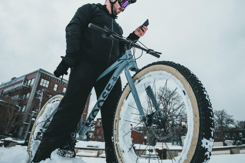 Québec City: Guided Fat Bike Tour with Hot Chocolate