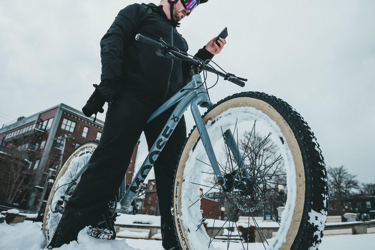 Québec City: Guided Fat Bike Tour with Hot Chocolate