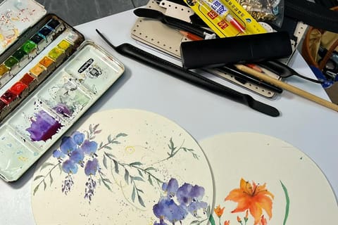 Beijing: Private Art Soirée with Painting & Museum