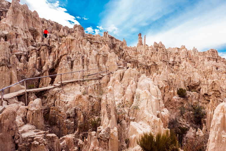 La Paz : visite guidée de la vallée de la Lune avec vue sur les AndesLa Paz: Moon Valley Guided Tour with Andes Views
