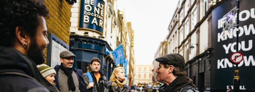 Londres : visite à pied de Soho, musique et pubs historiques