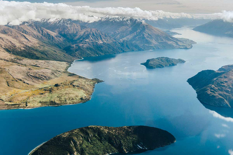 Vanuit Wanaka: Milford Sound vlucht met landing &amp; gletsjers