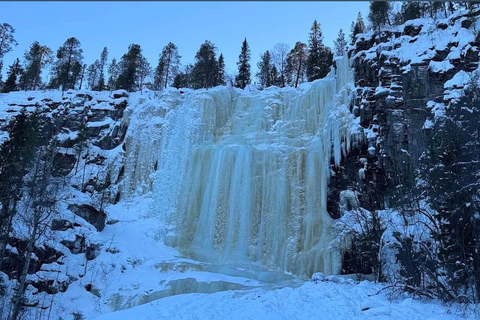 Rovaniemi to Ruka Roller Coaster & Korouoma Canyon Waterfall
