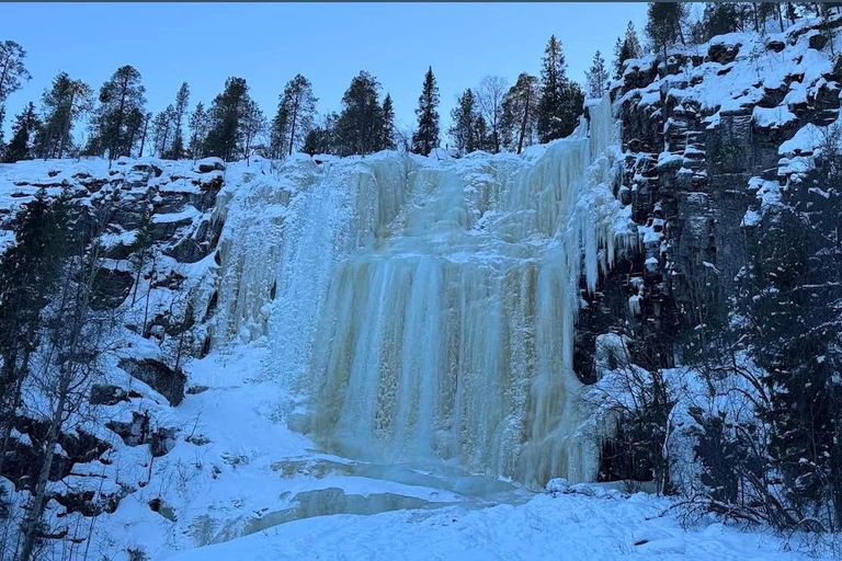 Rovaniemi to Ruka Roller Coaster & Korouoma Canyon Waterfall