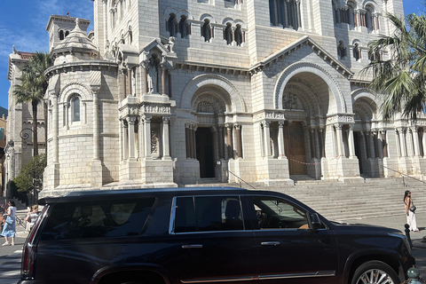 Nice: Monaco, Le Rocher, Eze-Fragonard Day Trip in a Cadillac Escalade Nice: Monaco, Le Rocher, Eze-Fragonard Luxury Day Trip in a Cadillac Escalade