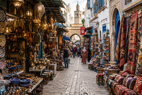 Hammamet: Carthage, Sidi Bou Said, and the Medina of Tunis with lunch