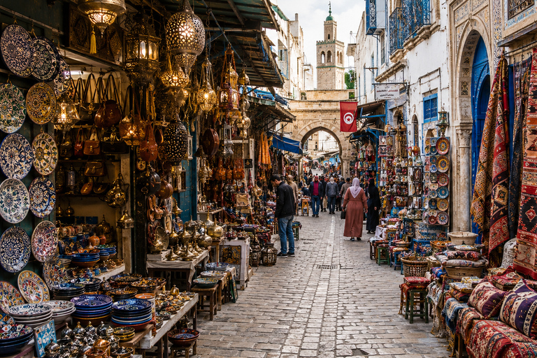 Hammamet: Carthage, Sidi Bou Said, and the Medina of Tunis with lunch