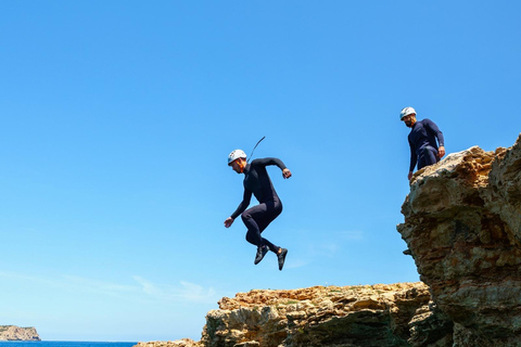 Coasteering Sa Punta Ibiza: Jumps, Snorkel & Photos