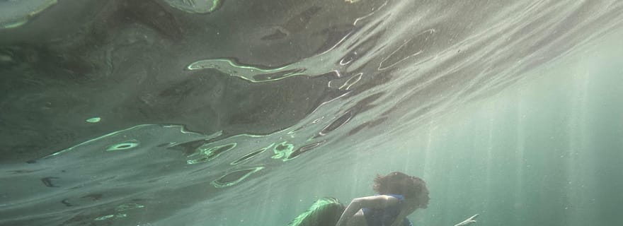 Expérience sirène et séance photo, maquillage compris.