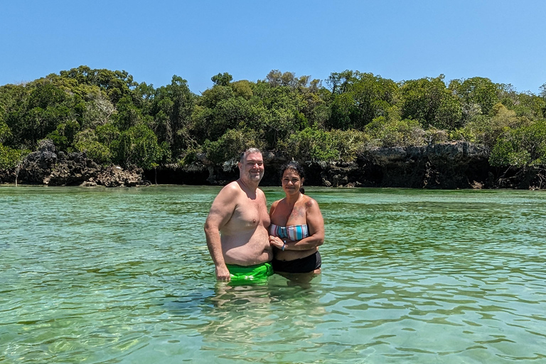 Zanzibar: Safari azul de dia inteiro com mergulho com snorkel e churrasco