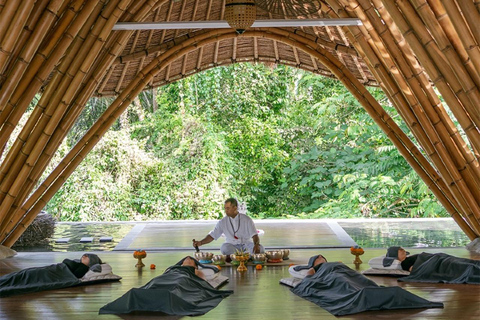 Ubud: Floating Sunset Sound Bath & Sound Healing Experience 60 Minutes Sound Healing Journey (Couple)