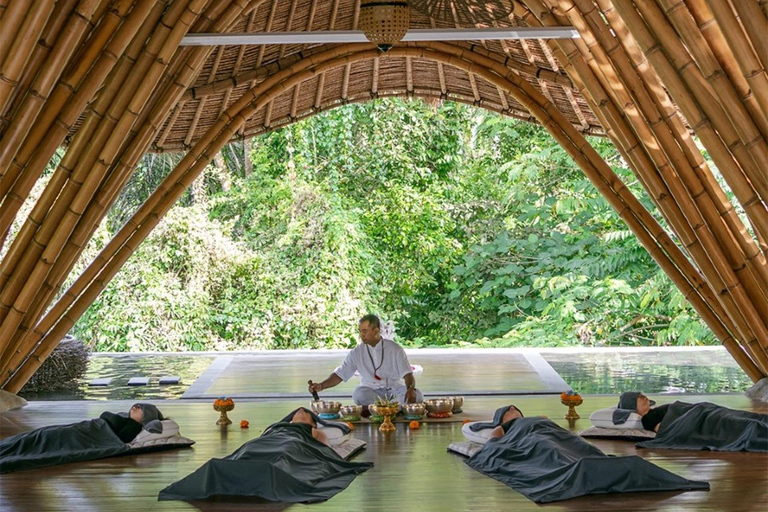 Ubud: Floating Sunset Sound Bath & Sound Healing Experience 60 Minutes Sound Healing Journey (Couple)