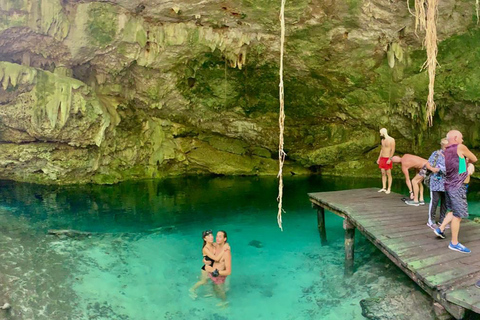 Playa Del Carmen: Cenote &amp; Maya Village Tour med Buggy