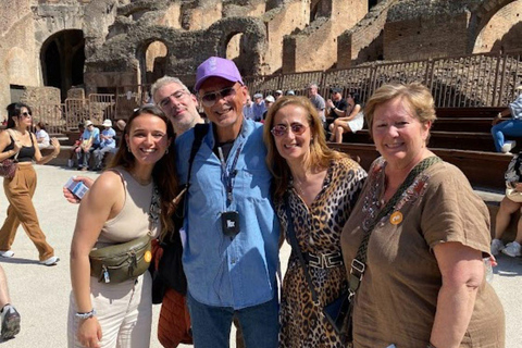 Roma: Tour guidato del Colosseo, dei Fori e del Palatino