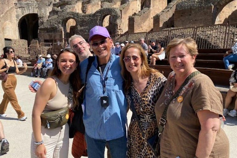 Rome : Visite guidée du Colisée, du Forum et de la colline Palatine