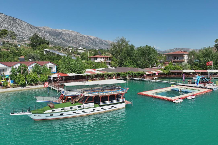 Side: Green Canyon Defender Safari, Boat Cruise & Lunch Private Jeep Tour