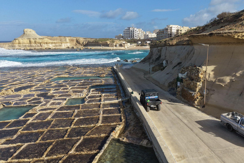Malta: Self-Drive Sunset Buggy Tour with Lunch & Swim Stop 2 Person Sunset Self-drive Buggy tour