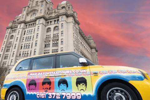 Liverpool: Tour privado en taxi temático de los Beatles con traslados