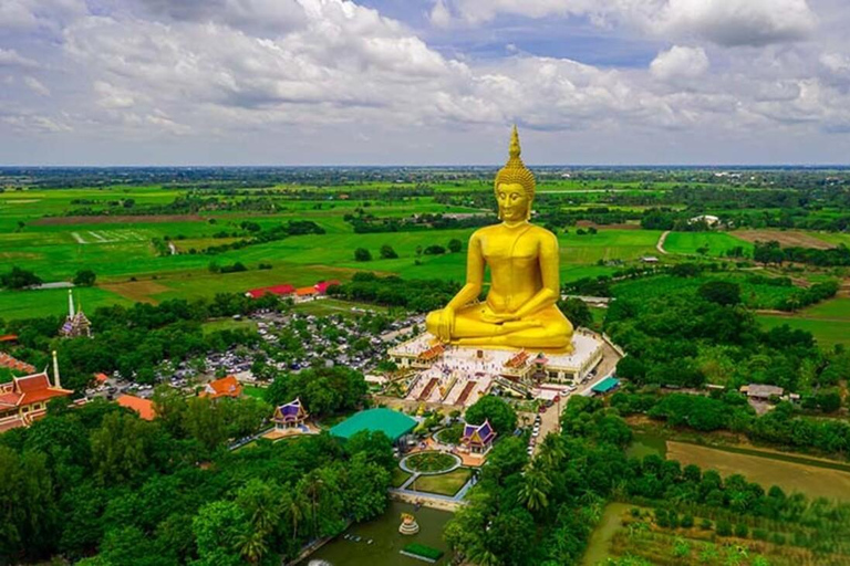 Bangkok to Ayutthaya, Big Buddha Monkey Temple & Hidden Cafe