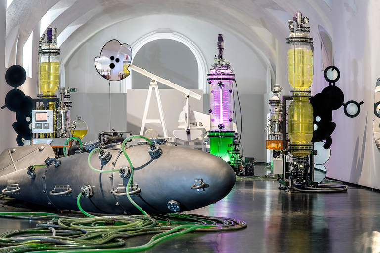 Vienna: MuseumsQuartier Entry to MQ Freiraum Exhibit