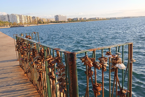 Thessaloniki: Bem-estar Excursão a pé ao pôr do sol à beira-mar!