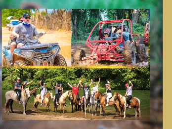 Bayahibe: ATV 4X4 eller Buggy og tur på hesteryggen fra La Romana