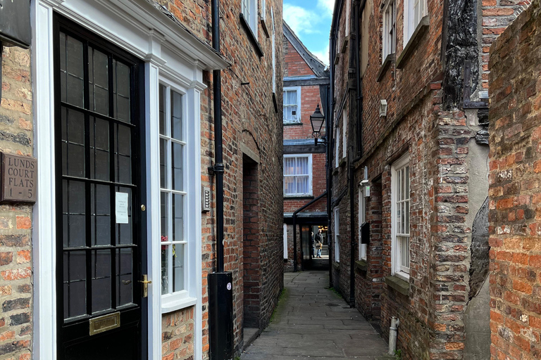 Visite à pied de l'histoire des Snickelways à York