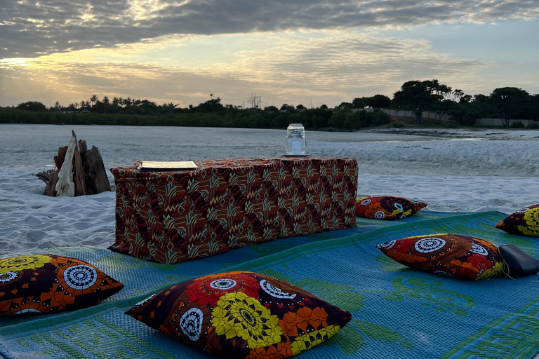 KILIFI: DIANI: ROMANTISK MIDDAG MED BRASA PÅ STRANDENROMANTISK MIDDAG MED BRASA PÅ STRANDEN