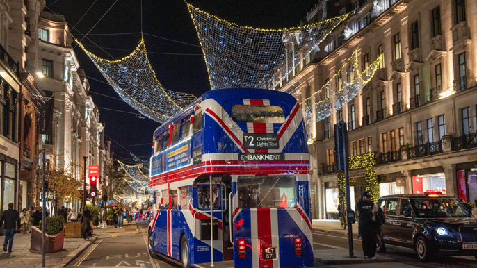 London: Christmas Lights & Bites Tour