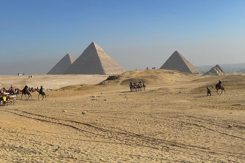 Hurghada Cairo flight: pyramids, kings mummies museum or GEM pyramids, GEM Museum