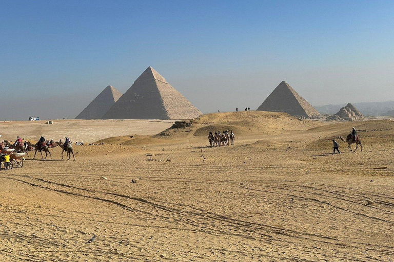 Hurghada Cairo flight: pyramids, kings mummies museum or GEM pyramids, GEM Museum