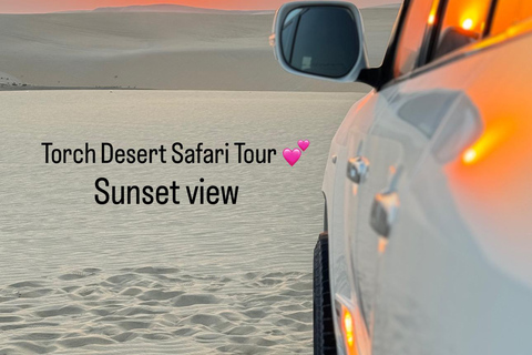 Desert Safari Qatar Camel Sandbording sunrise/sunset tour